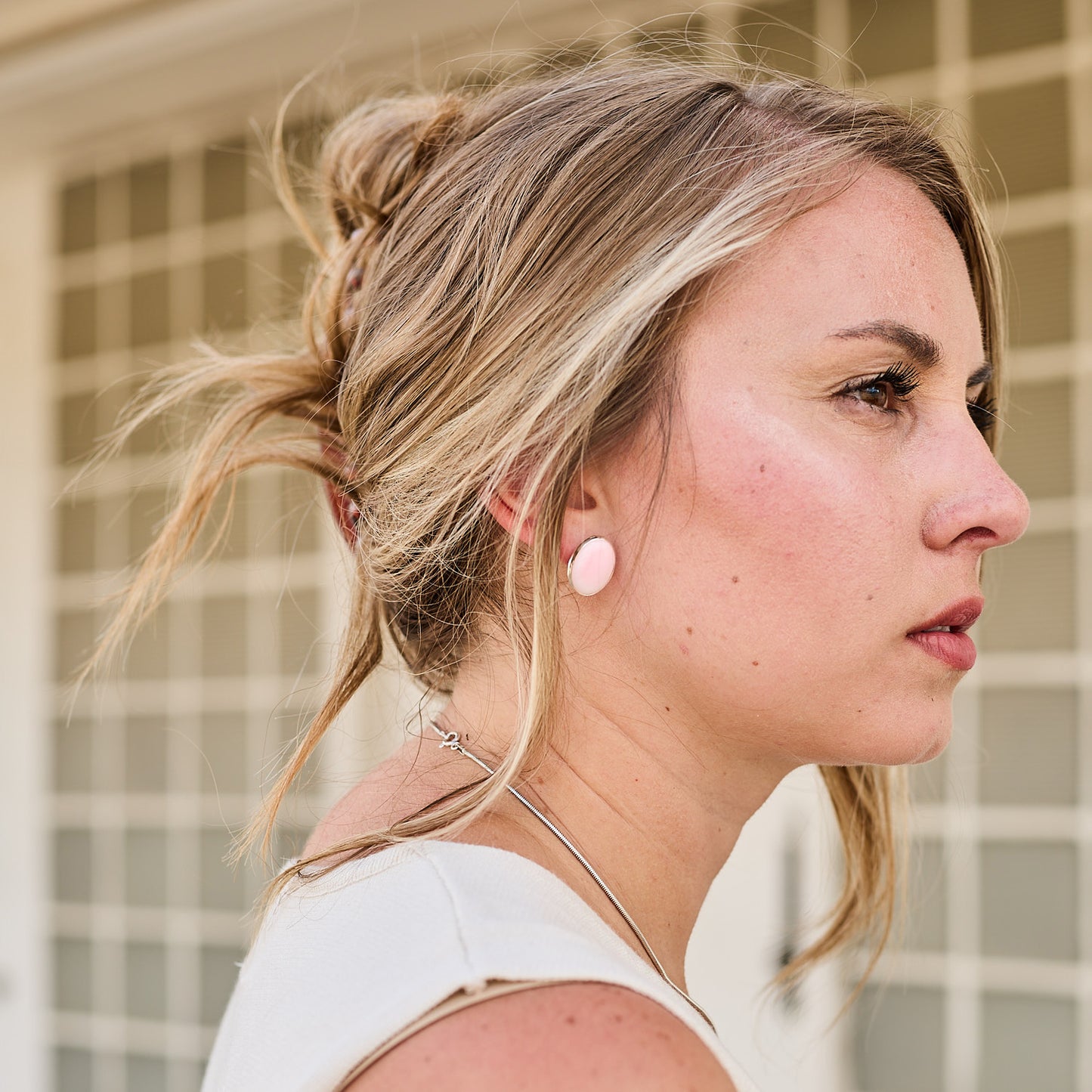 THE PINK CONCHO STUDS